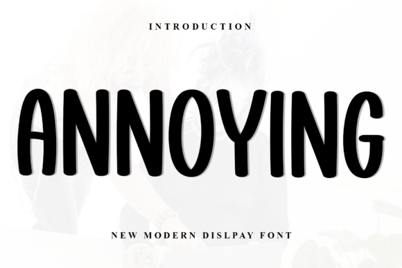 Annoying Font: A Bold Choice for Crafters and Product Creators