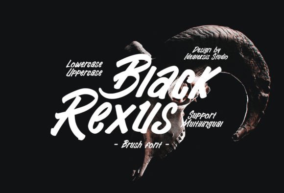 Black Rexus: A Bold Font for a Polished Brand