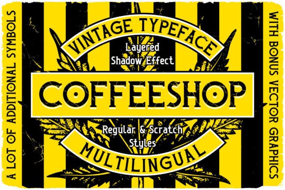 Coffeeshop: A Timeless Display Font for Editorial Design