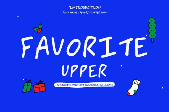 Favorite Upper: A Display Font That Elevates Digital Branding