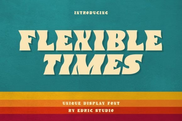 Flexible Times Font: A Nostalgic Display Choice for Editorial Design