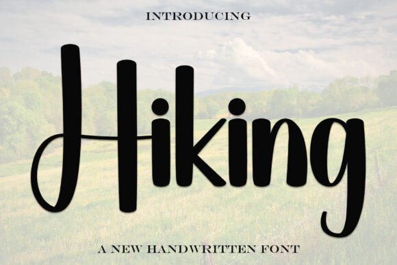 Font for Branding: Hiking’s Timeless Elegance