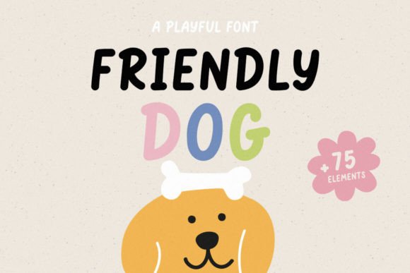 Friendly Dog: A Playful Font for Web Design