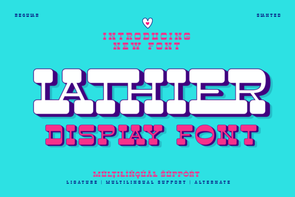 Lathier: A Bold Choice for Editorial Design