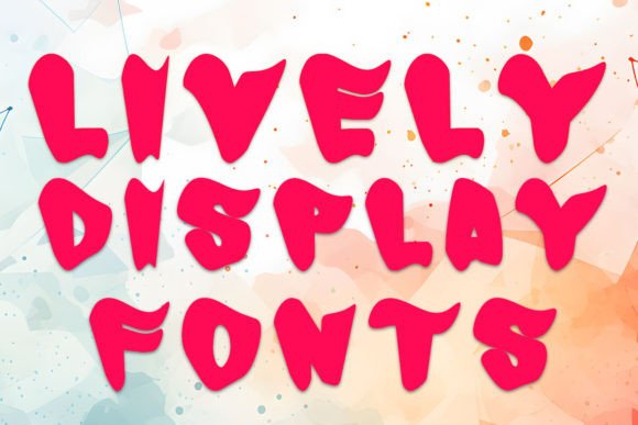 Lively: A Display Font for Editorial Vibrancy