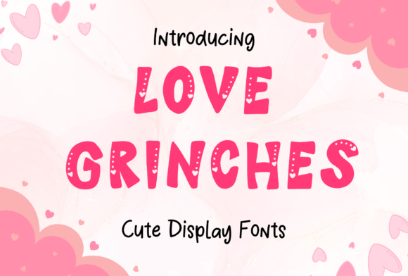 Love Grinches: A Playful Display Font for Web Design