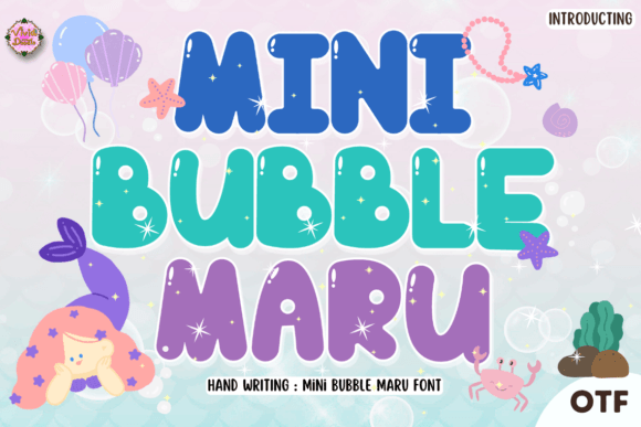 Mini Bubble Maru: A Festive Display Font for Campaign Creativity