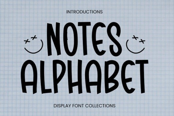Notes Alphabet: A Minimalist Font for Editorial Clarity