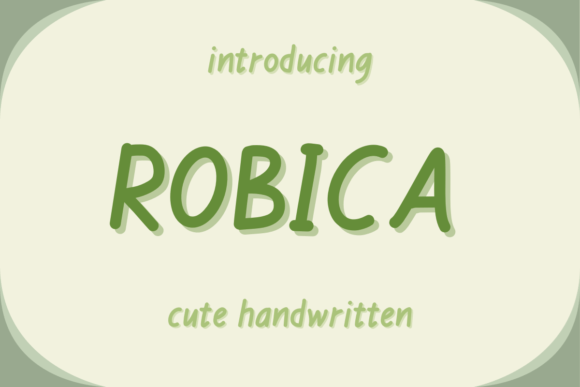 Robica: The Font That Boosted My Bakery’s Brand