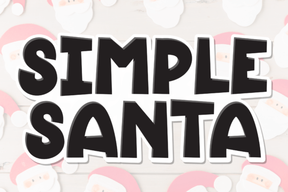 Simple Santa: A Font That Adds Warmth to Your Brand