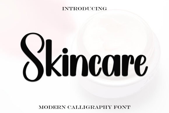 Skincare: A Timeless Handwritten Font for Modern Branding