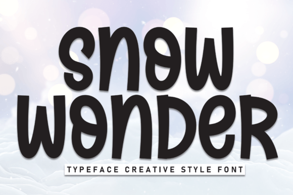 Snow Wonder: A Handwritten Font for Creative Crafters