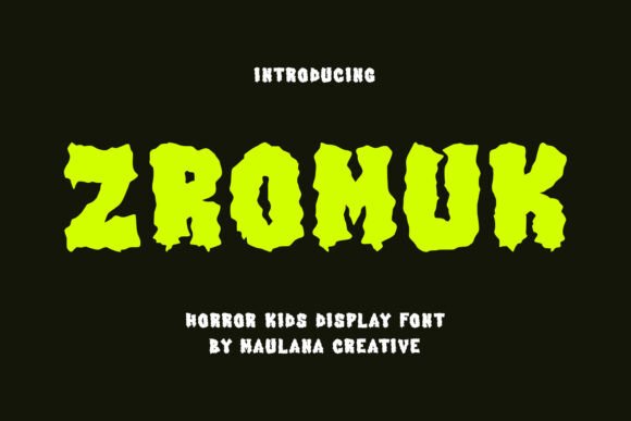 Zromuk: A Playful Font That Brings Energy to Your Brand